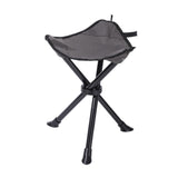 Maxbell Camping Stool Comfortable Folding Tripod Stool for Outdoor Painting Concerts without Strap