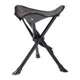 Maxbell Camping Stool Comfortable Folding Tripod Stool for Outdoor Painting Concerts without Strap