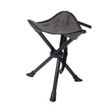 Maxbell Camping Stool Comfortable Folding Tripod Stool for Outdoor Painting Concerts with Strap
