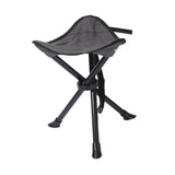 Maxbell Camping Stool Comfortable Folding Tripod Stool for Outdoor Painting Concerts with Strap