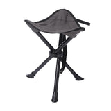 Maxbell Camping Stool Comfortable Folding Tripod Stool for Outdoor Painting Concerts with Strap