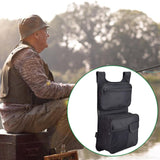 Maxbell Fishing Chair Backrest Storage Bag Hanging Pouch Picnic Stool Seat Organizer
