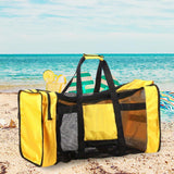 Maxbell Mesh Dive Bag Lightweight Multipurpose Handbag for Swim Snorkeling