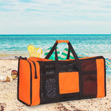 Maxbell Mesh Dive Bag Lightweight Multipurpose Handbag for Swim Snorkeling