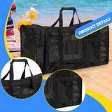 Maxbell Mesh Dive Bag Lightweight Multipurpose Handbag for Swim Snorkeling