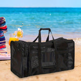 Maxbell Mesh Dive Bag Lightweight Multipurpose Handbag for Swim Snorkeling