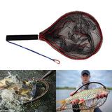 Maxbell Fly Fishing Net Portable Hand Fish Landing Net for Boat Saltwater Freshwater L