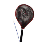 Maxbell Fly Fishing Net Portable Hand Fish Landing Net for Boat Saltwater Freshwater L