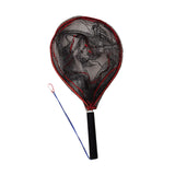 Maxbell Fly Fishing Net Portable Hand Fish Landing Net for Boat Saltwater Freshwater L