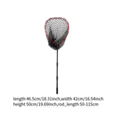 Maxbell Telescoping Fishing Net Equipment Wading Net for Saltwater Sports Kayak