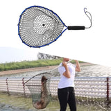 Maxbell Fly Fishing Net Lightweight Hand Fish Landing Net for Boating Outdoor Stream Blue