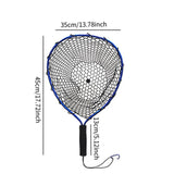 Maxbell Fly Fishing Net Lightweight Hand Fish Landing Net for Boating Outdoor Stream Blue
