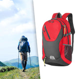 Maxbell Outdoor Sport Mountaineering Bag Travel Backpack for Camping Hiking Shopping Red