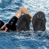 Maxbell Swim Hand Paddles Ergonomic Practical Swim Gloves for Adults Children