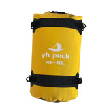 Maxbell Waterproof Duffel Bag Universal Spacious Capacity for Kayaking Travel Hiking yellow 40L