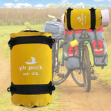 Maxbell Waterproof Duffel Bag Universal Spacious Capacity for Kayaking Travel Hiking yellow 40L