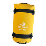 Maxbell Waterproof Duffel Bag Universal Spacious Capacity for Kayaking Travel Hiking yellow 80L
