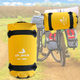 Maxbell Waterproof Duffel Bag Universal Spacious Capacity for Kayaking Travel Hiking yellow 80L