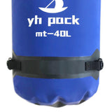 Maxbell Waterproof Duffel Bag Universal Spacious Capacity for Kayaking Travel Hiking blue 40L