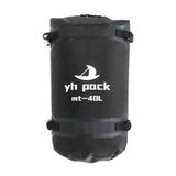 Maxbell Waterproof Duffel Bag Universal Spacious Capacity for Kayaking Travel Hiking black 40L