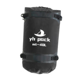 Maxbell Waterproof Duffel Bag Universal Spacious Capacity for Kayaking Travel Hiking black 40L