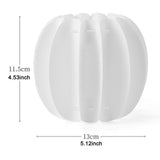 Maxbell Lampshade Sturdy Waterproof Light Protective Cover for Office Bedroom Adults White A