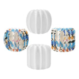 Maxbell Lampshade Sturdy Waterproof Light Protective Cover for Office Bedroom Adults White A