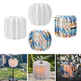 Maxbell Lampshade Sturdy Waterproof Light Protective Cover for Office Bedroom Adults White A