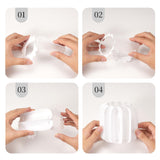 Maxbell Lampshade Sturdy Waterproof Light Protective Cover for Office Bedroom Adults White B