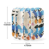 Maxbell Lampshade Sturdy Waterproof Light Protective Cover for Office Bedroom Adults Blue B