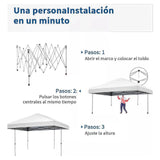 Maxbell Outdoor Instant Shelter Folding Party Tent for Outdoor Activities