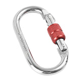 Maxbell Alloy Steel Locking Carabiner Clip Accessory Lightweight Multipurpose 11x6cm