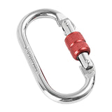 Maxbell Alloy Steel Locking Carabiner Clip Accessory Lightweight Multipurpose 11x6cm