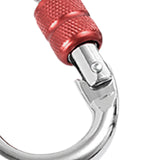 Maxbell Alloy Steel Locking Carabiner Clip Accessory Lightweight Multipurpose 11x6cm