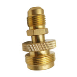 Maxbell Propane Tank Canister Regulator Adapter Connection to 3/8" Male Flare Thread