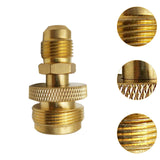 Maxbell Propane Tank Canister Regulator Adapter Connection to 3/8" Male Flare Thread