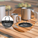 Maxbell Camping Cup Pot Lid Lightweight Aluminum Alloy for Outdoor 8.5cm 3.35inch