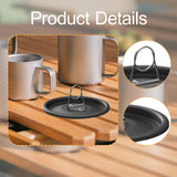 Maxbell Camping Cup Pot Lid Lightweight Aluminum Alloy for Outdoor 8.5cm 3.35inch