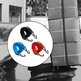 Maxbell Bicycle Bungee Cord Tying Rope Elastic Strap for Suitcase Camping Cargo Rack black