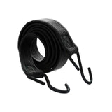 Maxbell Bicycle Bungee Cord Tying Rope Elastic Strap for Suitcase Camping Cargo Rack black