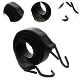 Maxbell Bicycle Bungee Cord Tying Rope Elastic Strap for Suitcase Camping Cargo Rack black