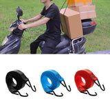 Maxbell Bicycle Bungee Cord Tying Rope Elastic Strap for Suitcase Camping Cargo Rack black
