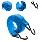 Maxbell Bicycle Bungee Cord Tying Rope Elastic Strap for Suitcase Camping Cargo Rack blue