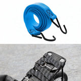 Maxbell Bicycle Bungee Cord Tying Rope Elastic Strap for Suitcase Camping Cargo Rack blue