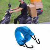 Maxbell Bicycle Bungee Cord Tying Rope Elastic Strap for Suitcase Camping Cargo Rack blue