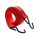 Maxbell Bicycle Bungee Cord Tying Rope Elastic Strap for Suitcase Camping Cargo Rack red