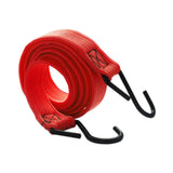 Maxbell Bicycle Bungee Cord Tying Rope Elastic Strap for Suitcase Camping Cargo Rack red