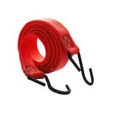Maxbell Bicycle Bungee Cord Tying Rope Elastic Strap for Suitcase Camping Cargo Rack red