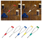 Maxbell Fly Tying Tool Ceramic Tip Bobbin Holder Portable Sturdy Fly Tying Equipment Red