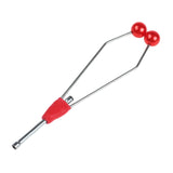 Maxbell Fly Tying Tool Ceramic Tip Bobbin Holder Portable Sturdy Fly Tying Equipment Red